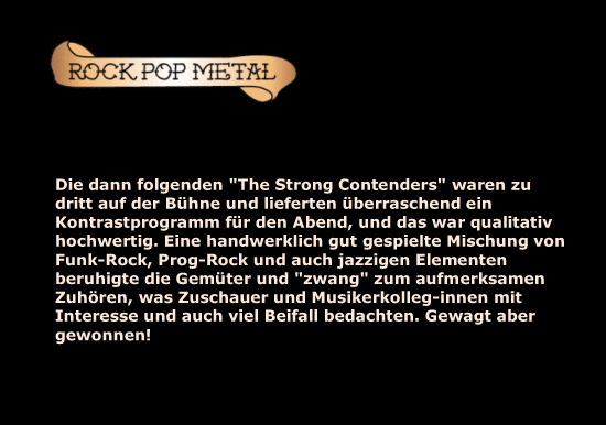 L. G...an Rock Pop Metal